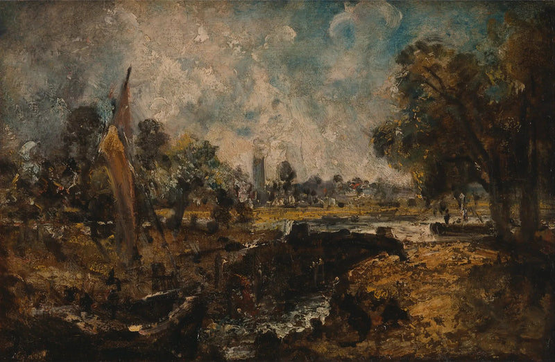 Esclusa de Dedham - John Constable