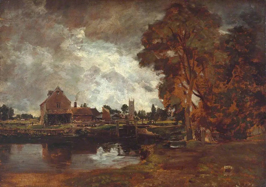 Esclusa y molino de Dedham - John Constable