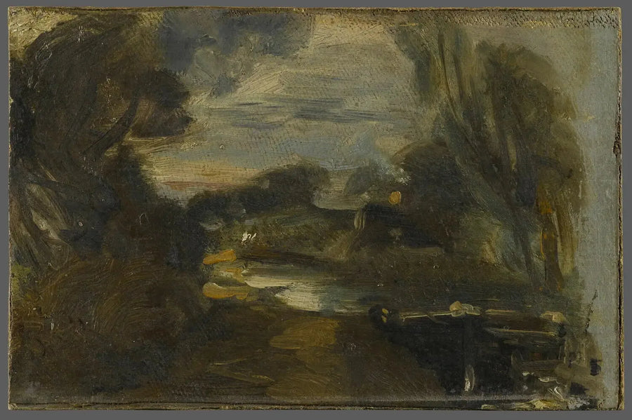 Esclusa en el río Stour - John Constable