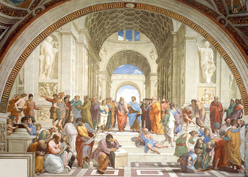 Escuela de Atenas - Rafael Sanzio