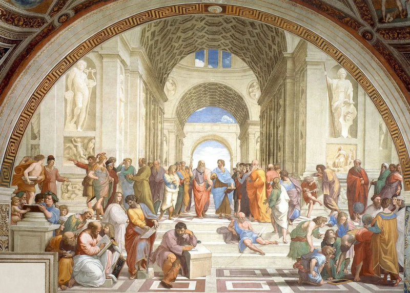 Escuela de Atenas - Rafael Sanzio