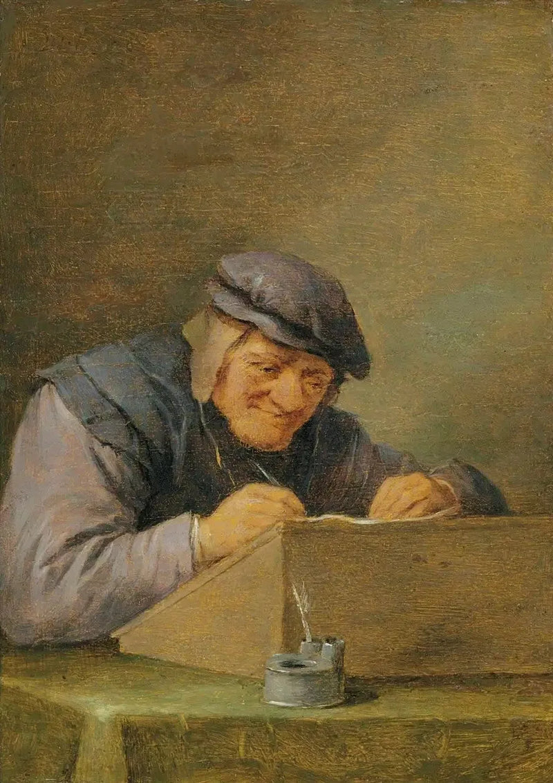 Escritura campesina - David Teniers el Joven