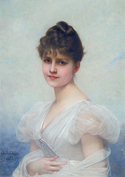 Edith Caroline Warren Miller (1866-1944) - Jules Lefebvre - Alpha Reproduction