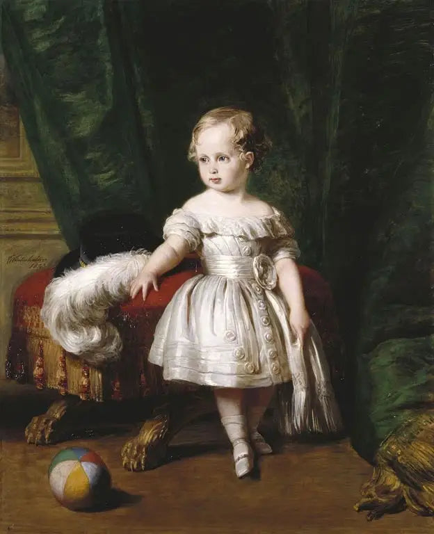 Eduardo VII (1840-1910) cuando Albert Eduardo, príncipe de Gales - Franz Xaver Winterhalter