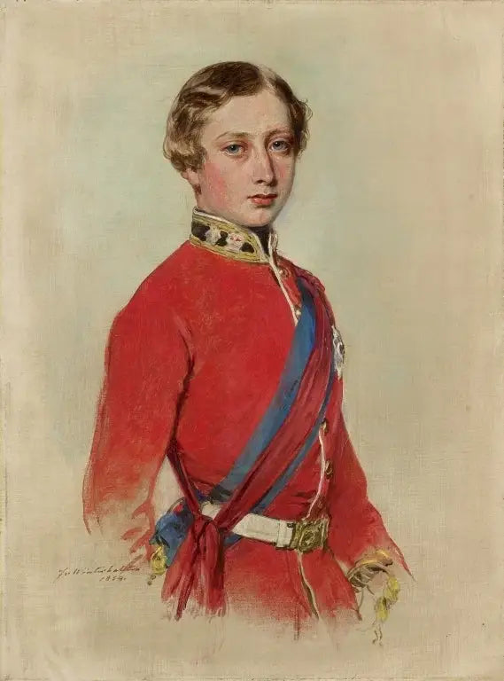 Eduard VII (1841-1910) entonces príncipe de Gales - Franz Xaver Winterhalter