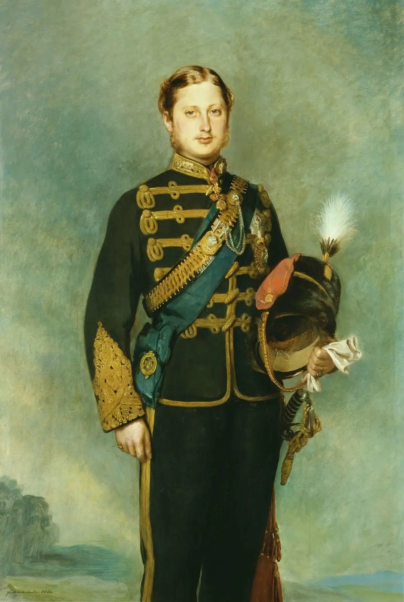 Eduardo VII (1841-1910) entonces príncipe de Gales - Franz Xaver Winterhalter