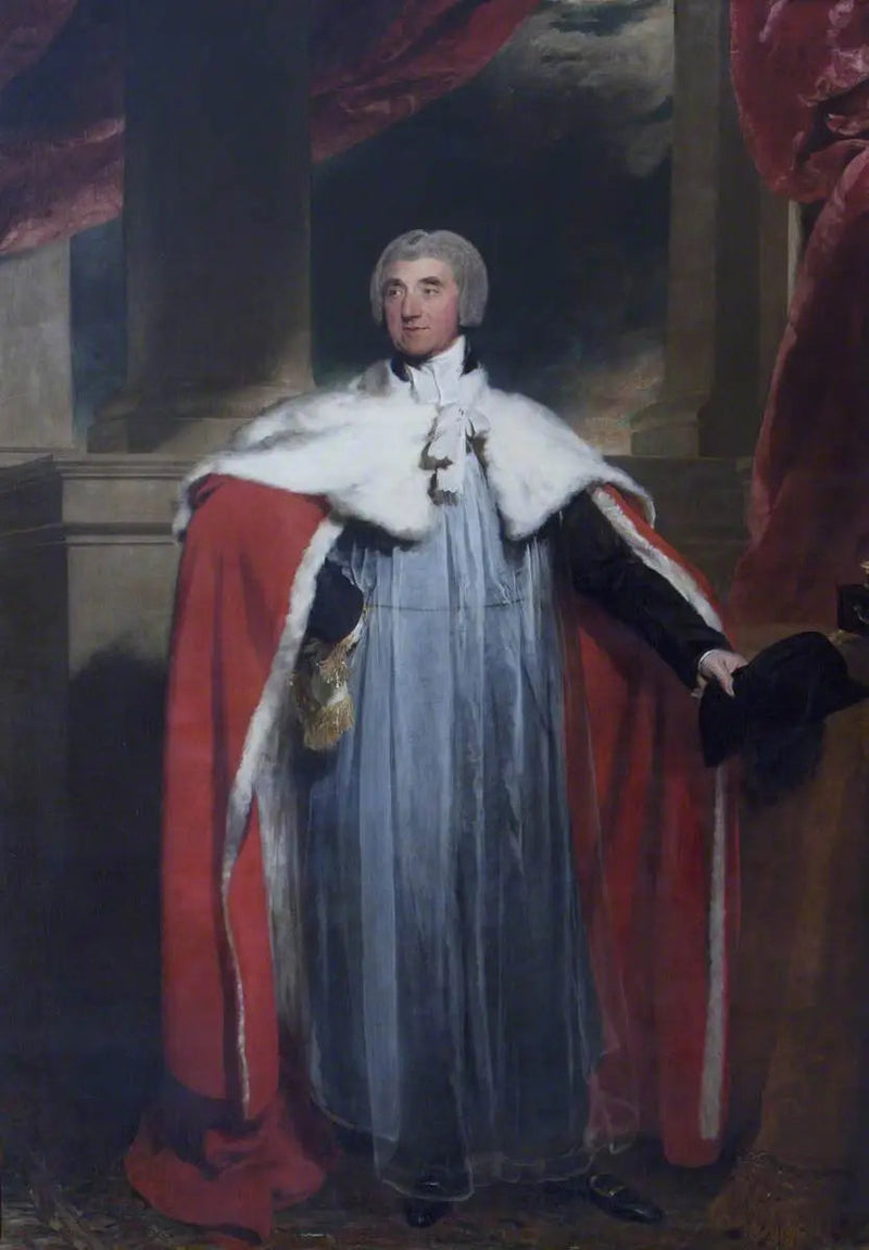 Edward Venables Vernon Harcourt (1757-1847) como arzobispo de York - Thomas Lawrence