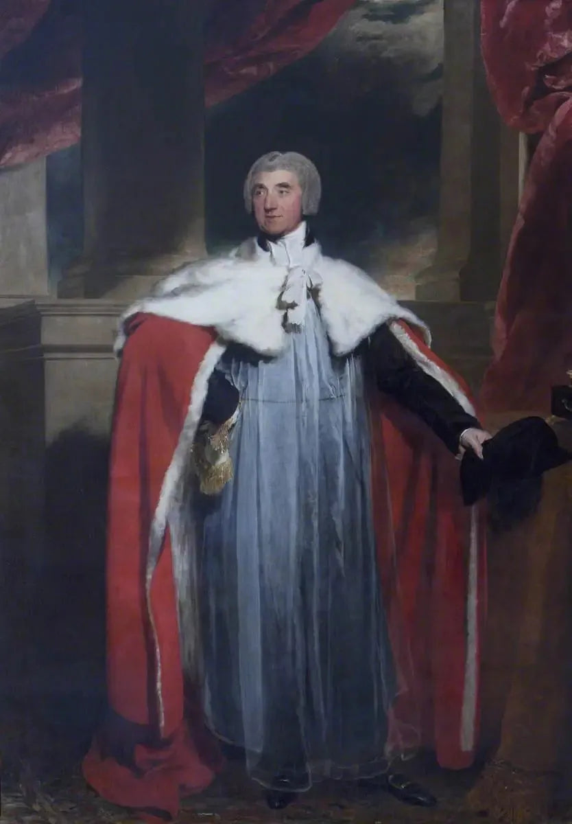 Edward Venables Vernon Harcourt (1757-1847) como arzobispo de York - Thomas Lawrence