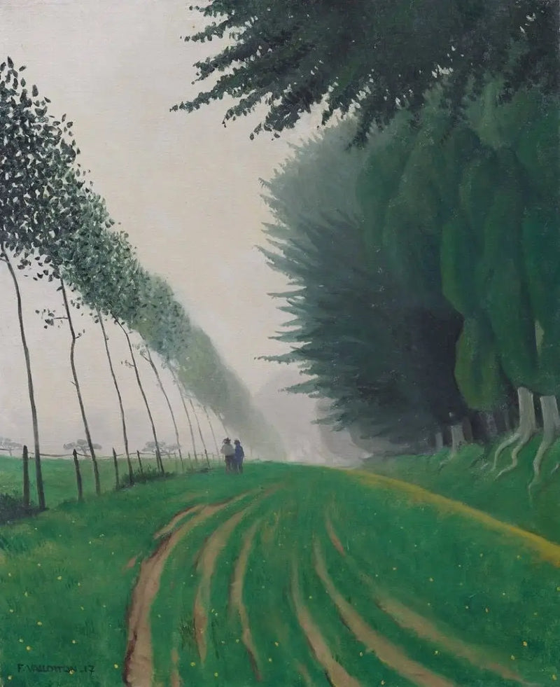 Efecto de niebla, Honfleur - Félix Vallotton