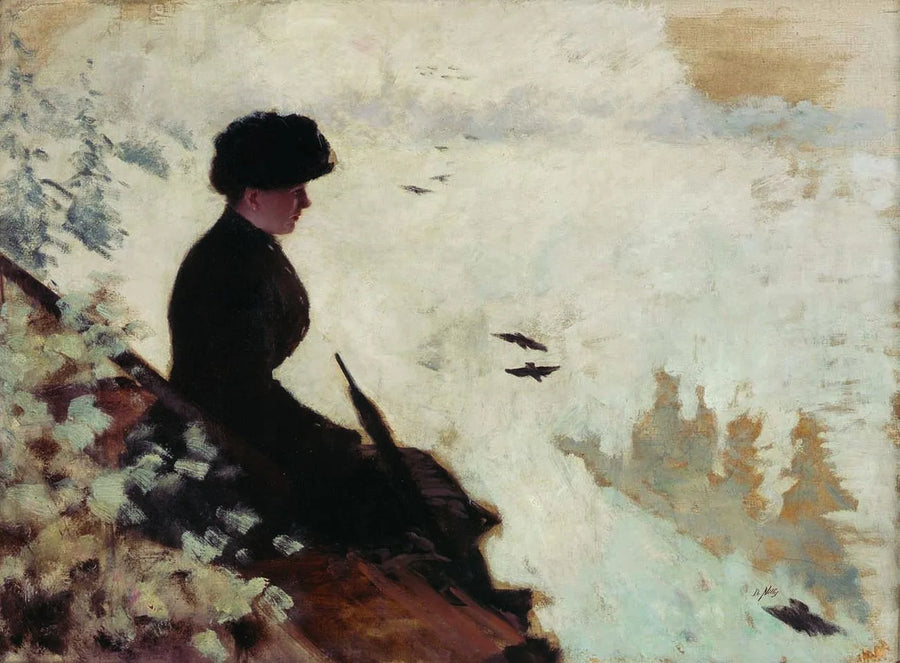 Efecto de nieve - Giuseppe De Nittis