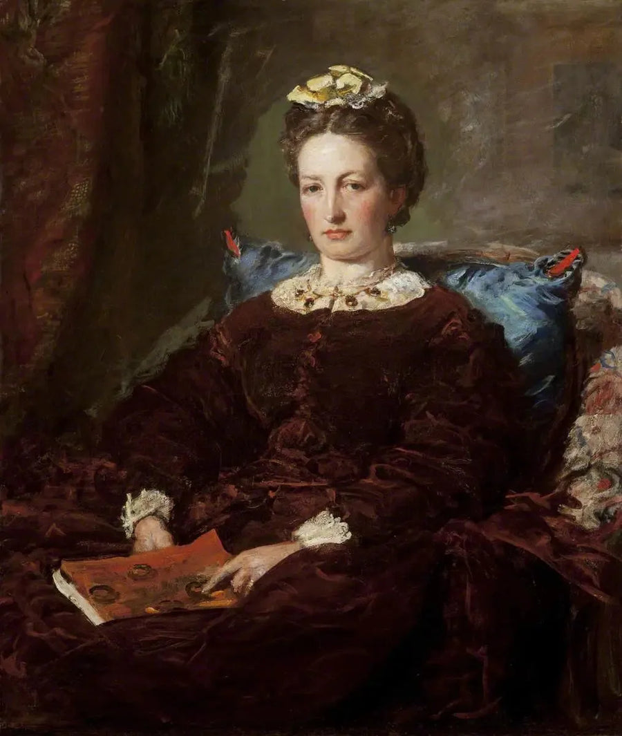 Effie Millais, nacida Gray (1828-1897) - John Everett Millais