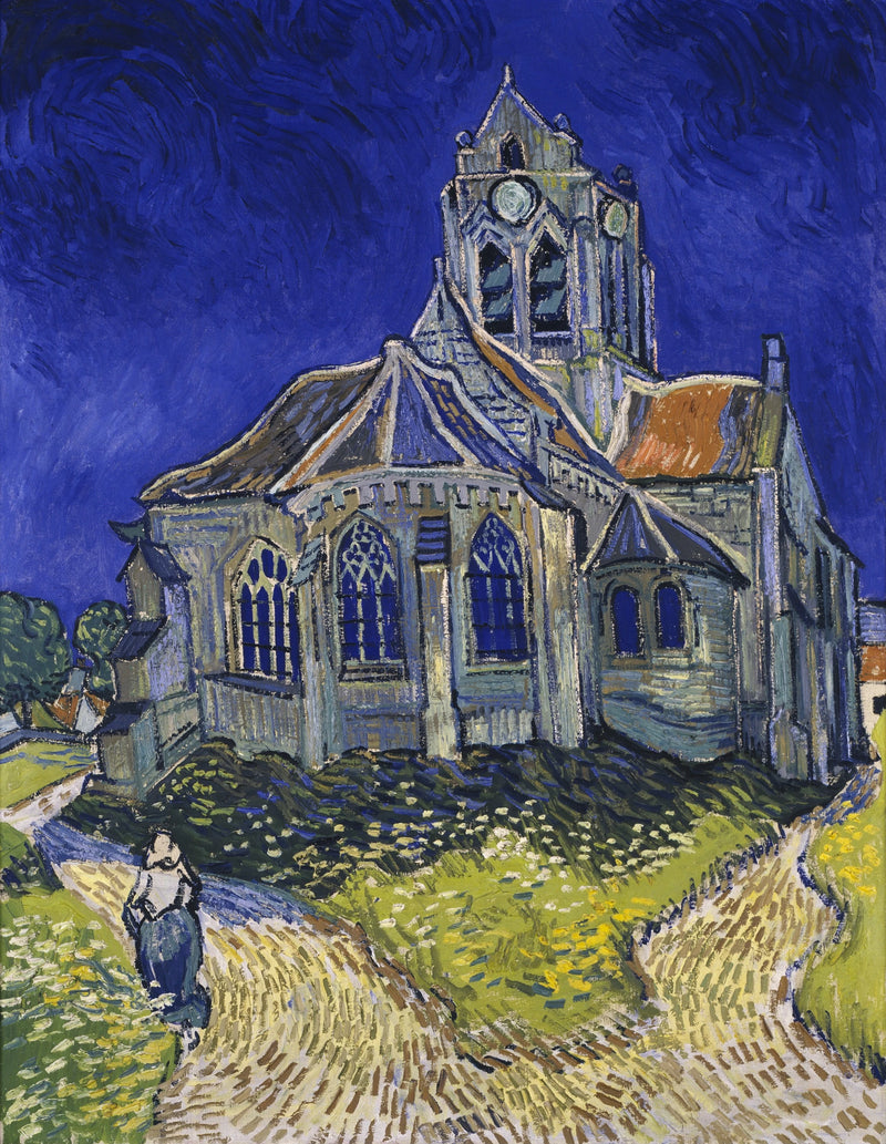 La Iglesia de Auvers-sur-Oise - Vincent van Gogh
