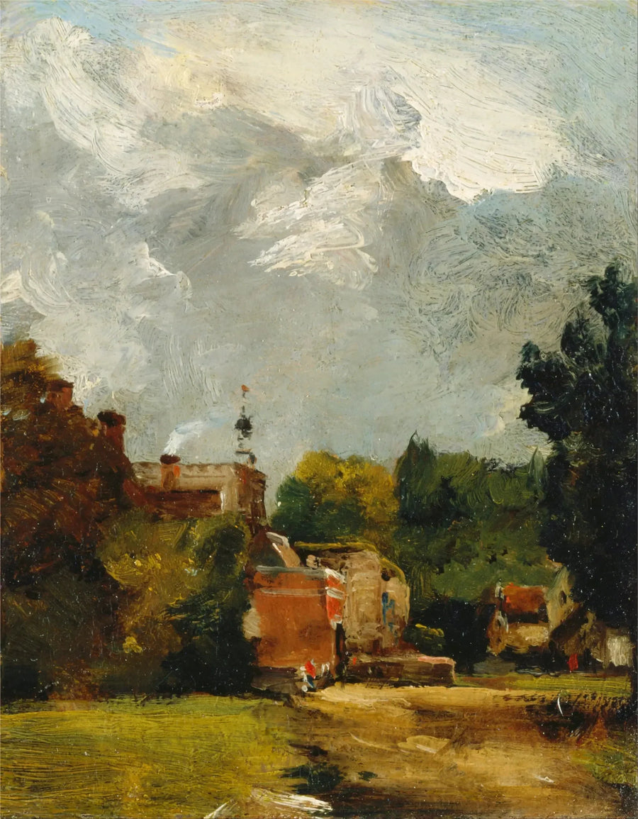 Iglesia de East Bergholt - John Constable