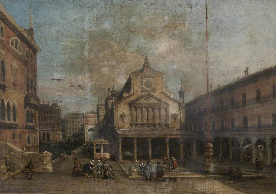 Iglesia de San Giacometto, Venecia - Francesco Guardi