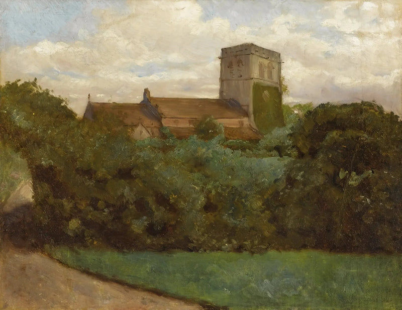 Iglesia de Tottenham, Londres, 1869 - Albert Bierstadt