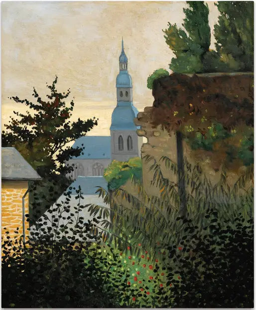 Iglesia de Saint-Sauveur en Dinan - Félix Vallotton