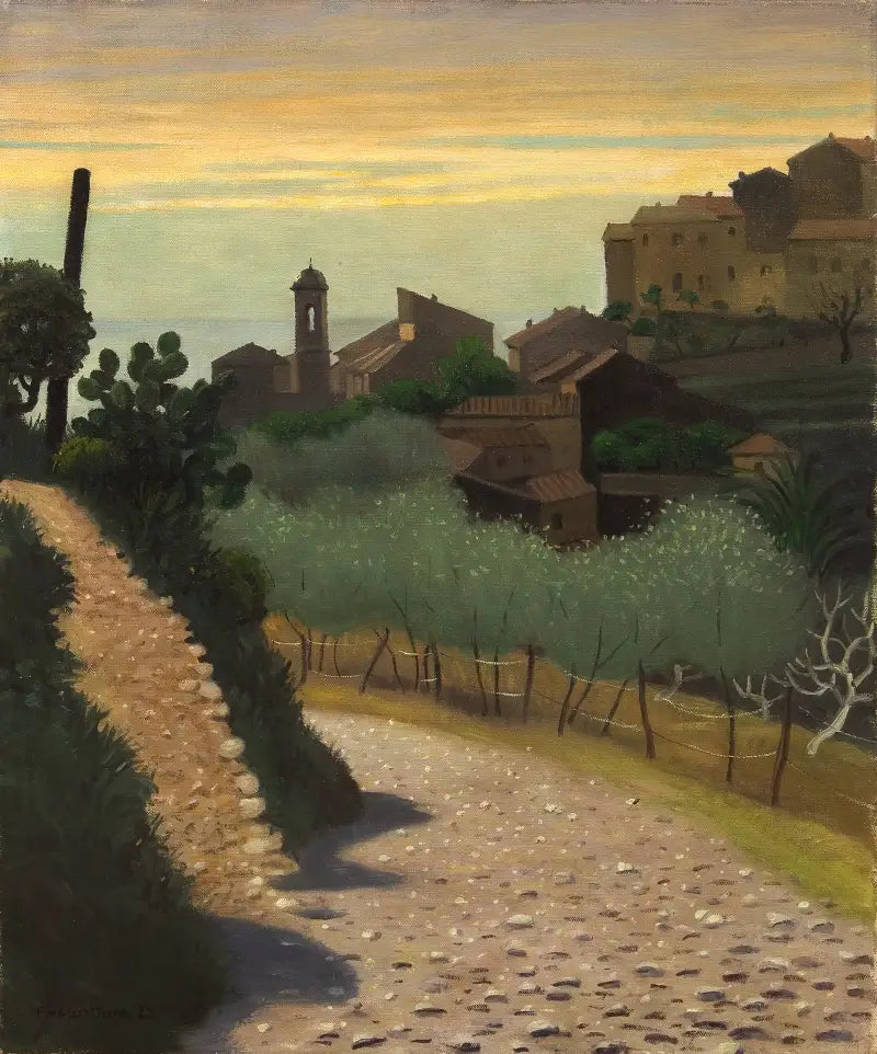 Iglesia Santa Ana en Cagnes - Félix Vallotton
