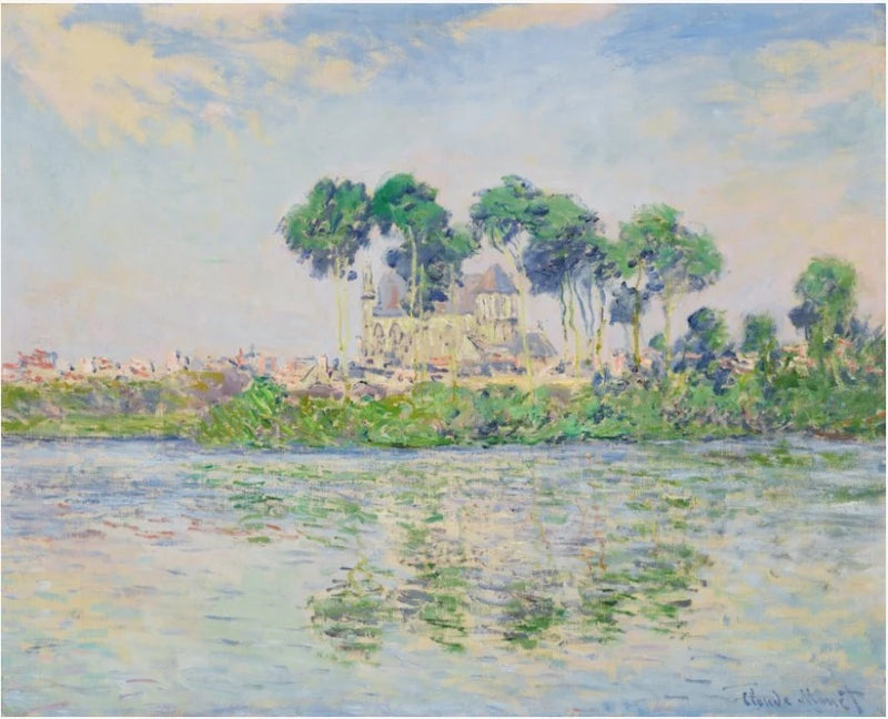 La Iglesia de Vernon W842 - Claude Monet
