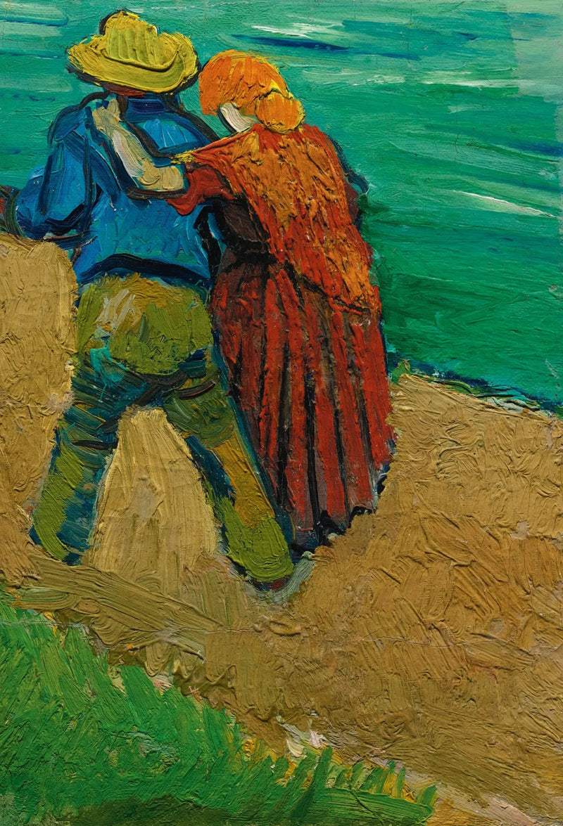 Égloga en Provenza - una pareja de amantes - Vincent van Gogh