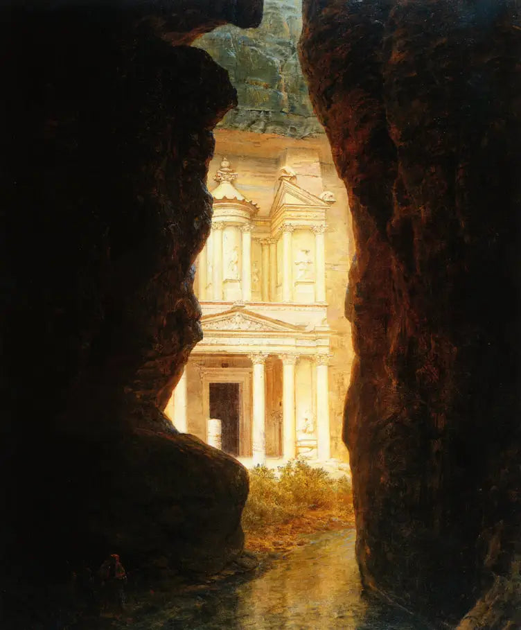 El Khasné, Petra - Frederic Edwin Church