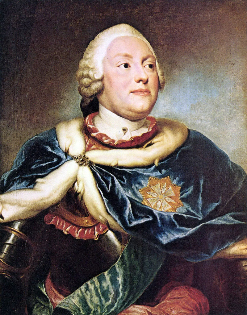 Elector Federico Cristiano de Sajonia - Anton Raphael Mengs