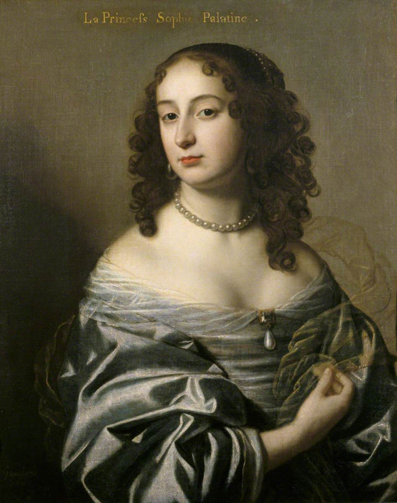 Electrice Sophie, princesa palatina, esposa de Ernesto Augusto, elector de Hannover (1630-1714) - Gerrit van Honthorst