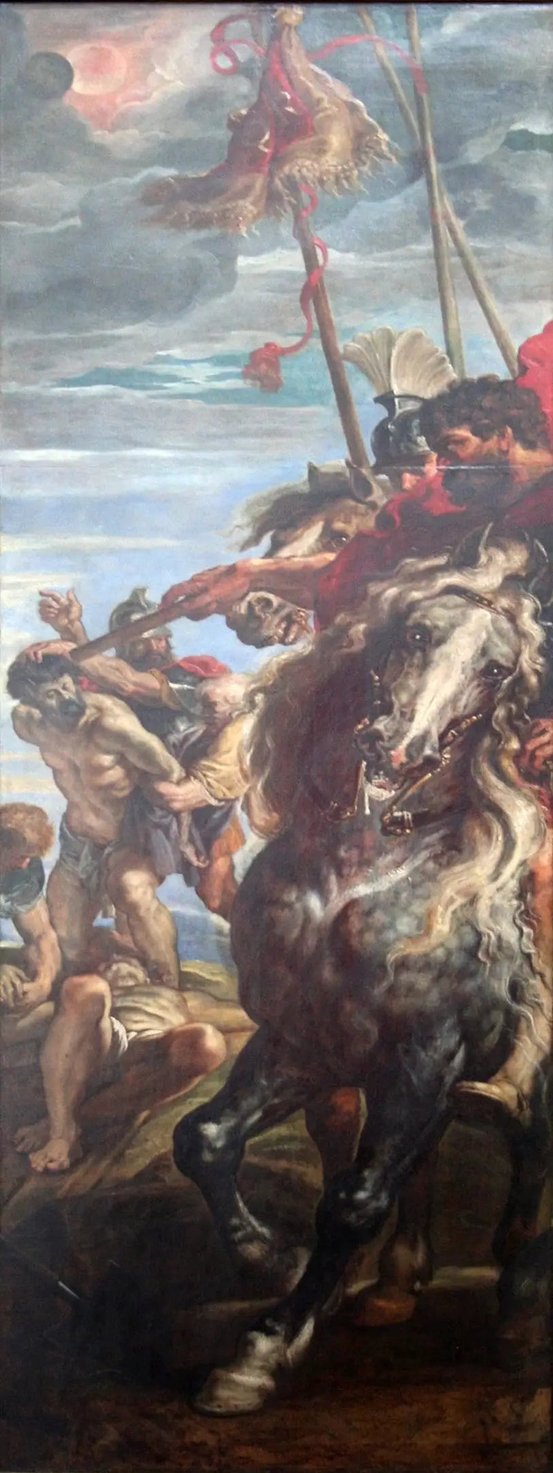 Elevación de la Cruz (panel derecho) - Peter Paul Rubens