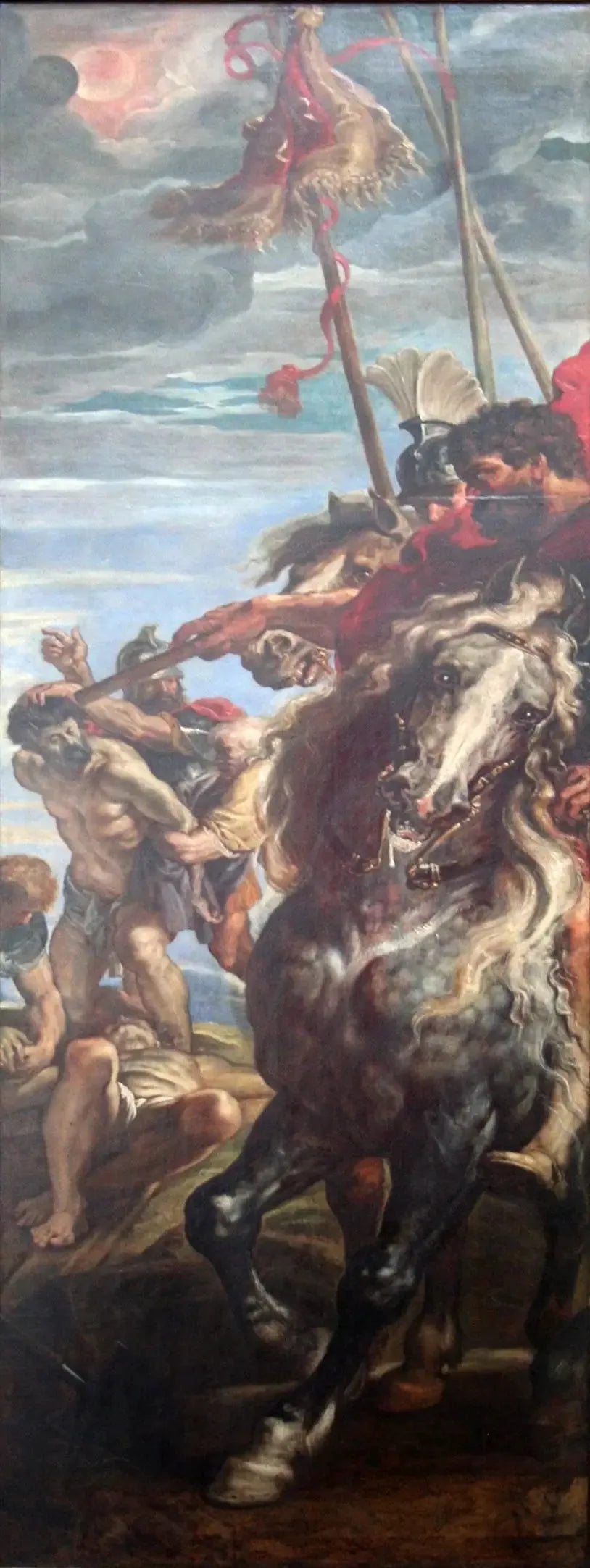 Elevación de la Cruz (panel derecho) - Peter Paul Rubens