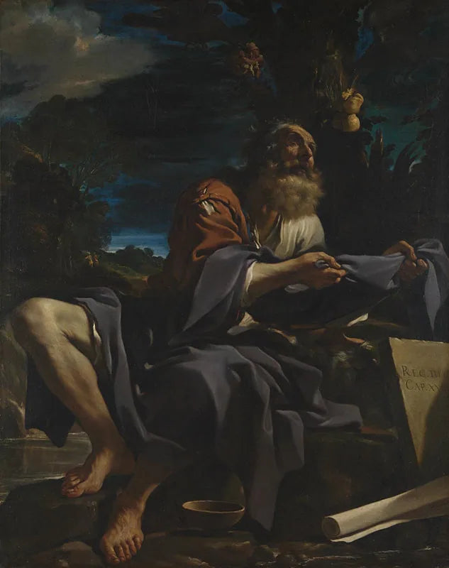 Élie alimentado por los cuervos - Guercino