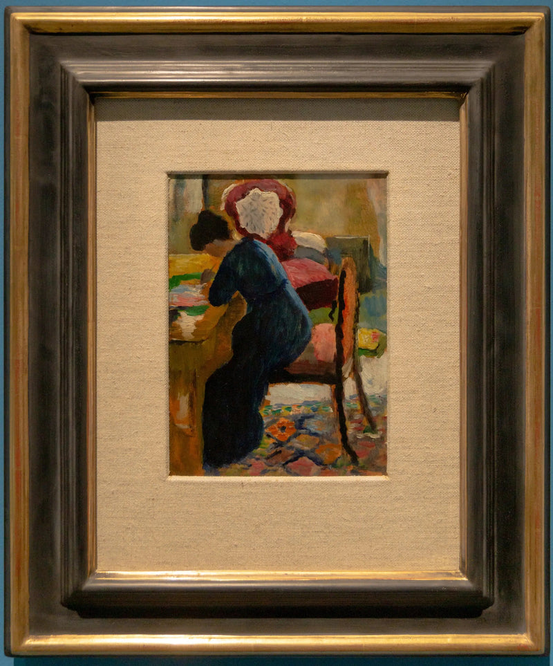 Elisabeth en la oficina - August Macke