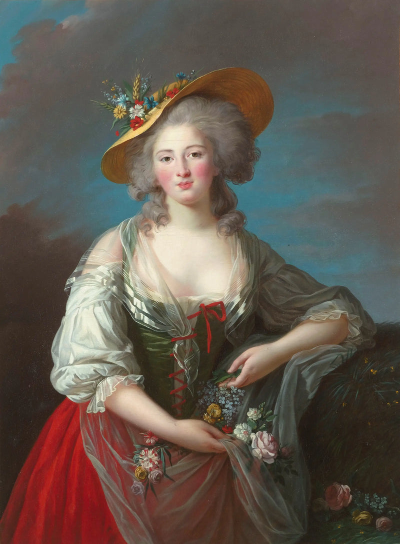 Elisabeth-Philippe-Marie-Hélène de Francia, conocida como Madame Elisabeth - Élisabeth Vigeé Le Brun