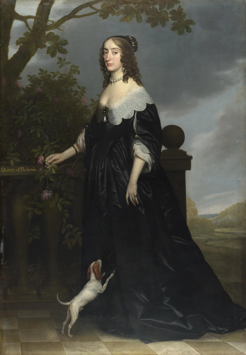 Isabel Estuardo, Reina de Bohemia - Gerrit van Honthorst