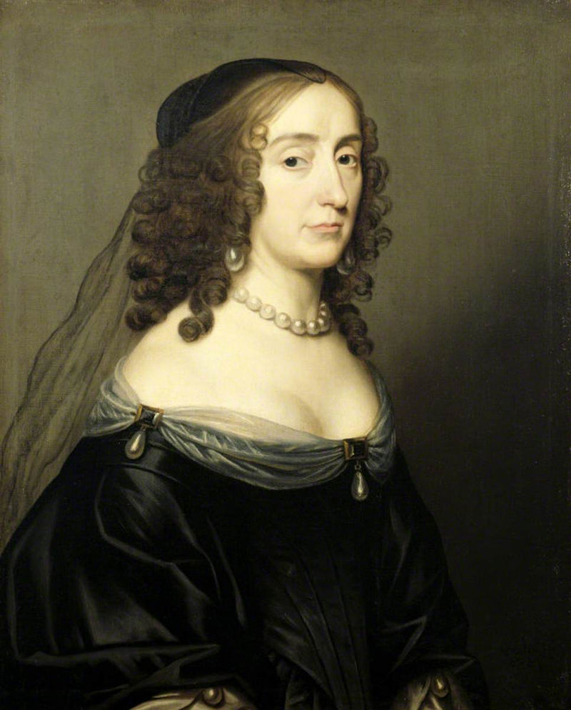 Elisabeth Stuart, reina de Bohemia, « la reina de invierno » (1596-1662) - Gerrit van Honthorst