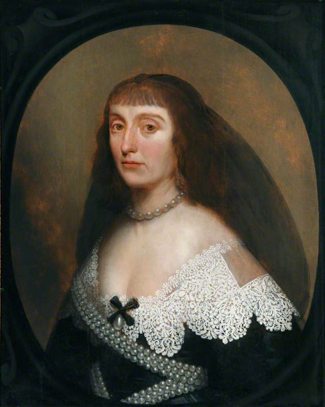 Elisabeth Stuart, reina de Bohemia, « la reina del invierno » (1596–1662) - Gerrit van Honthorst