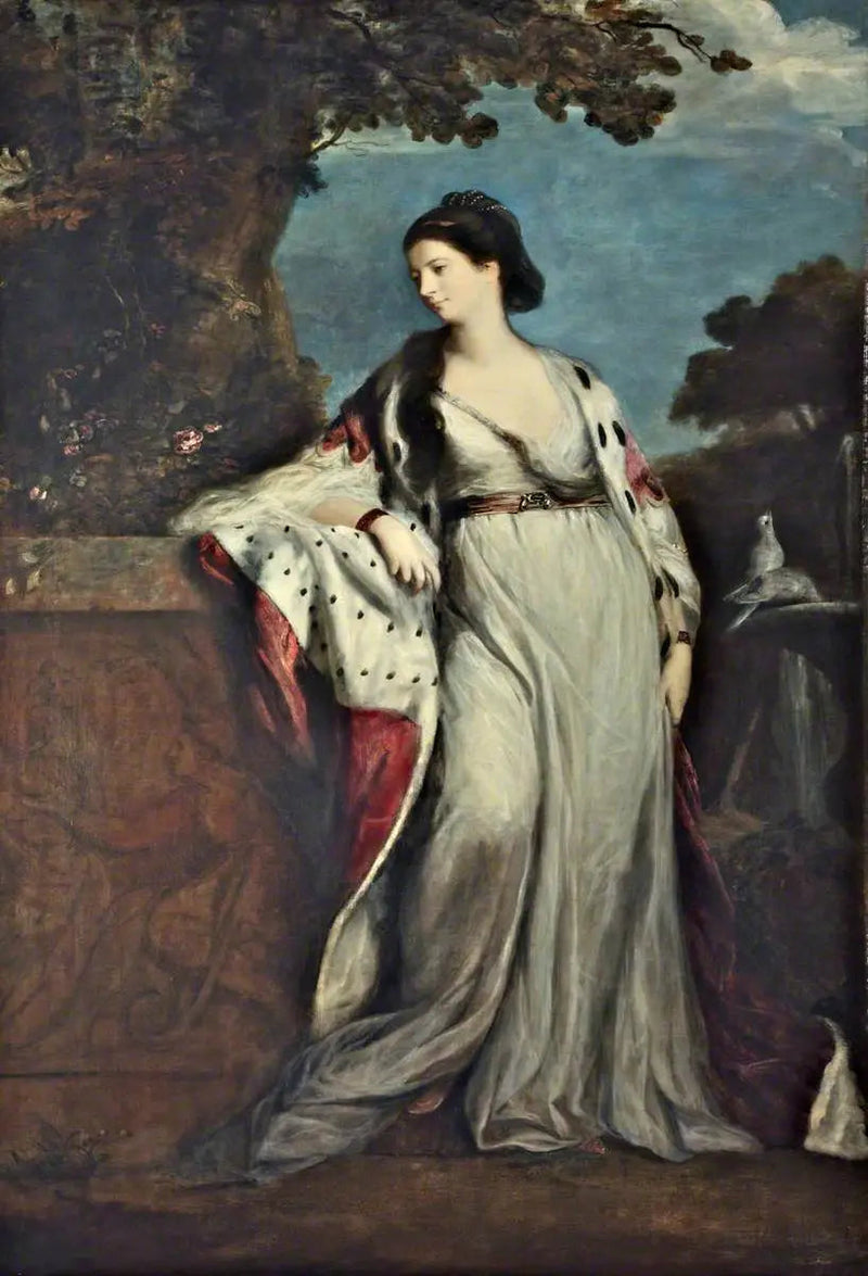 Elizabeth Gunning (1733–1790), duquesa de Hamilton y de Argyll - Joshua Reynolds