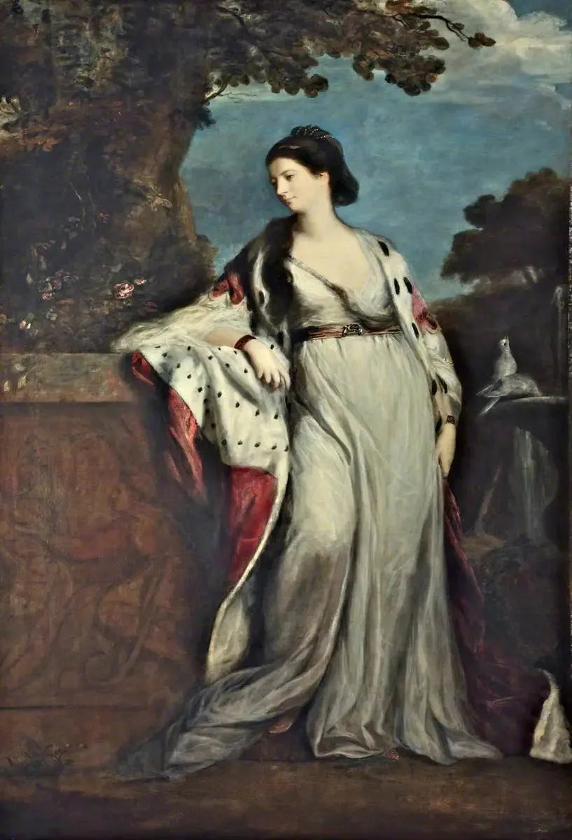 Elizabeth Gunning (1733–1790), duquesa de Hamilton y de Argyll - Joshua Reynolds
