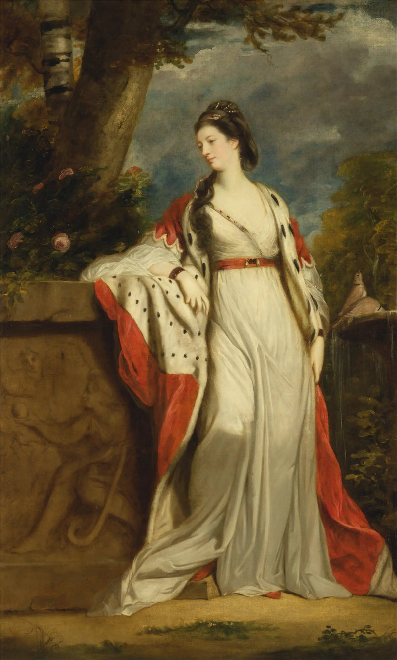 Elizabeth (de Gunning), baronesa Hamilton de Hameldon y duquesa de Argyll - Joshua Reynolds