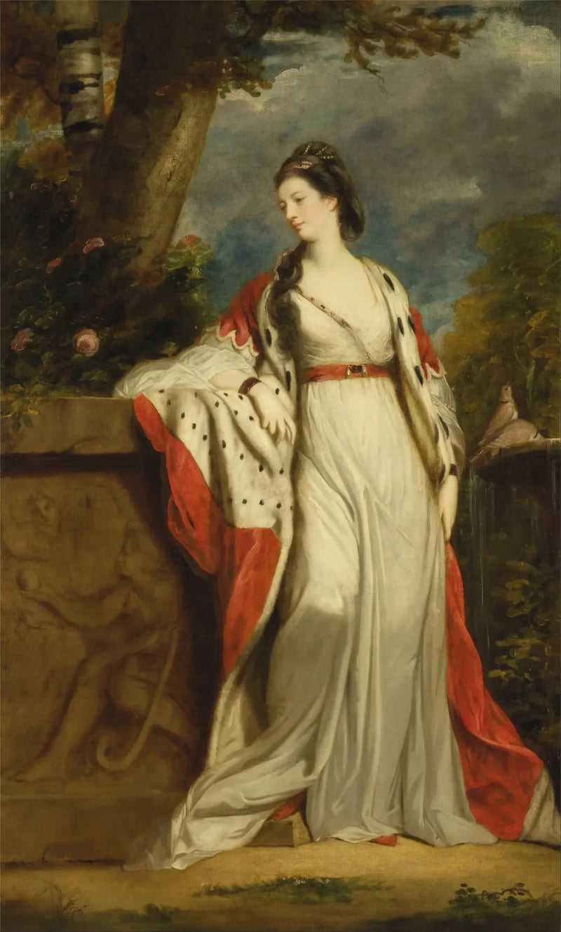 Elizabeth (de Gunning), baronesa Hamilton de Hameldon y duquesa de Argyll - Joshua Reynolds