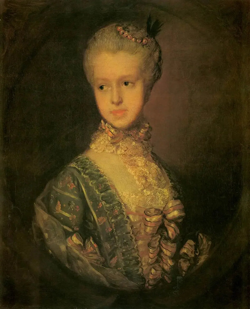 Elizabeth Wrottesley, más tarde duquesa de Grafton - Thomas Gainsborough