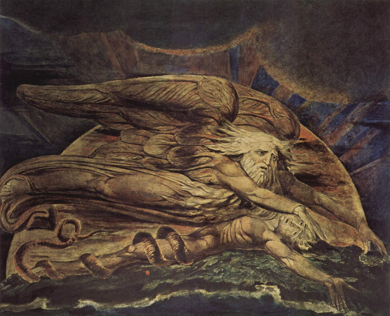 Elohim creando a Adán - William Blake
