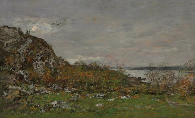 Embocadura del Elorn en los alrededores de Brest - Eugène Boudin