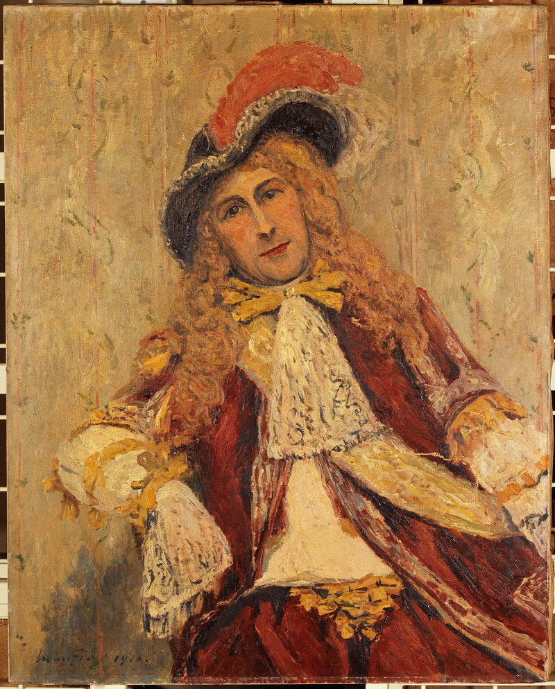 Émile Dehelly (1871-1969), socio de la Comédie-Française, en vestuario de escena - Maxime Maufra