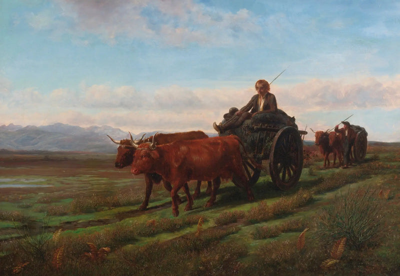 Yendo al mercado - Rosa Bonheur