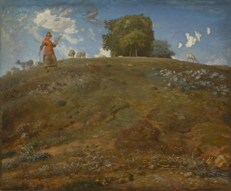 En Auvernia - Jean-François Millet