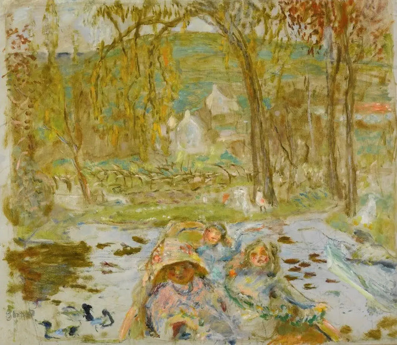 En bote - Pierre Bonnard