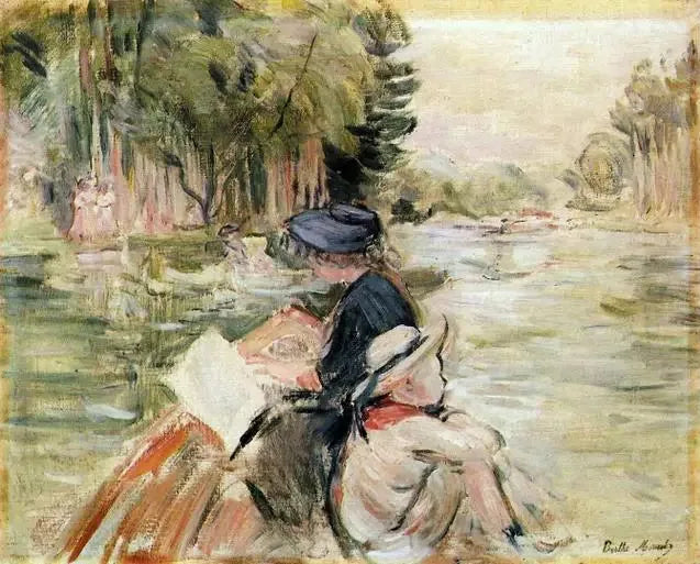 En barco - Berthe Morisot