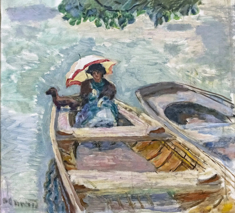 En barco - Pierre Bonnard
