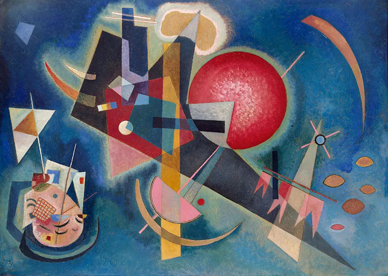 En azul - Vassily Kandinsky