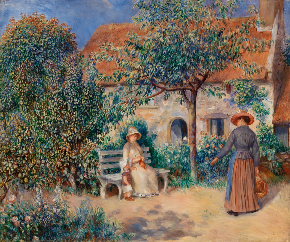 En Bretagne - Pierre-Auguste Renoir image 1 copie de tableau peinte à la main
