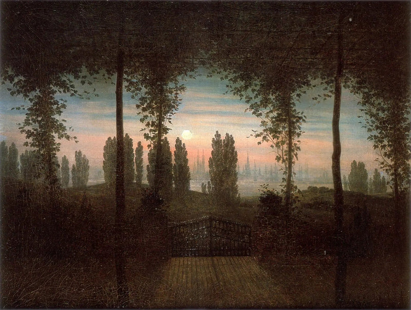 En recuerdo de Johann Emanuel Bremer - Caspar David Friedrich